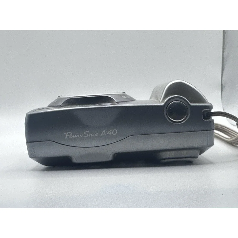 Canon PowerShot A40 2.0MP Digital Camera 3x Zoom Untested For Parts/ Repair